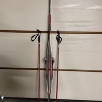 Sci di fondo Salomon + racchette