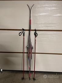 Sci di fondo Salomon + racchette