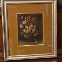 Nazzareno Vitali Bergamo olio su tavola quadro