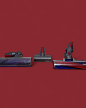Set spazzole originali per Dyson da V7 a V15