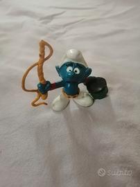 puffo vintage domatore di leoni 