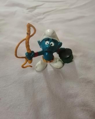 puffo vintage domatore di leoni 