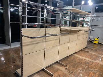 Scaffalatura modulabile professionale negozio
