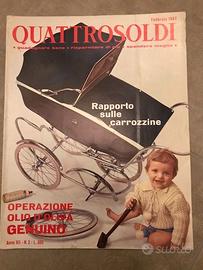 Rivista "QUATTROSOLDI" editoriale Domus.