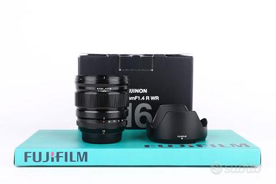 Fujifilm 16mm f1.4 R WR XF USATO GARANTITO PER DUE