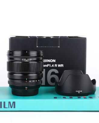 Fujifilm 16mm f1.4 R WR XF USATO GARANTITO PER DUE