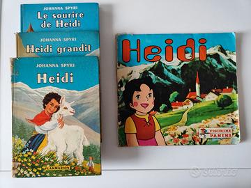 Heidi: Album Panini completo 1978 + Libri
