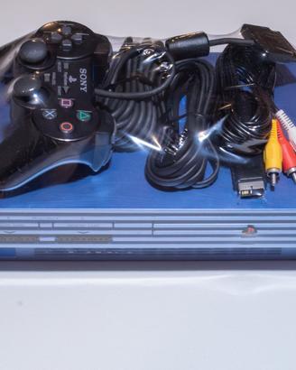 Sony PlayStation 2 PS2 FAT Aqua Blue (NTSC-J) SCPH