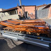 Finestre  in legno usate