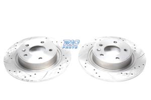 DISCHI FRENO FORATI E SCANALATI PER FIAT