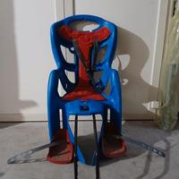 Seggiolino Bici Posteriore per Bambini, Blu