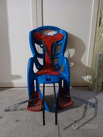 Seggiolino Bici Posteriore per Bambini, Blu