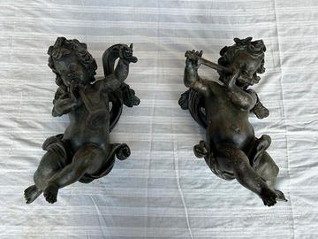 Coppia di Putti Amorini