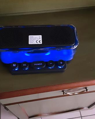 Speaker Portatile con Luci