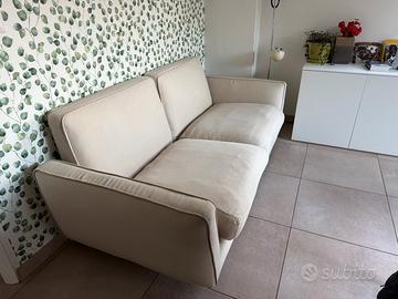 Divano lineare Bontempi 3 posti 220 cm