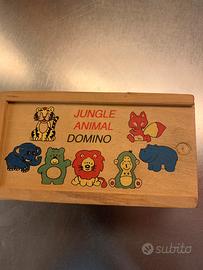 Jungle animal domino