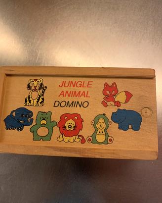 Jungle animal domino