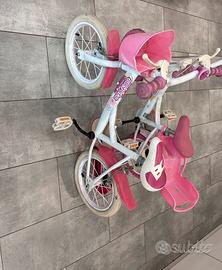 2 bici bambina dai 3 ai 7 anni