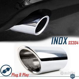 BMW Serie 3 F30 F31 TERMINALE di Scarico Cromato