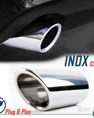 BMW Serie 3 F30 F31 TERMINALE di Scarico Cromato
