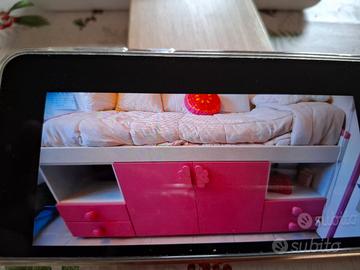 cameretta gsg per bimba rosa