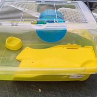 Gabbia in plastica per piccoli roditori