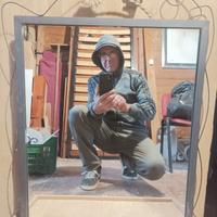 specchio in ferro battuto