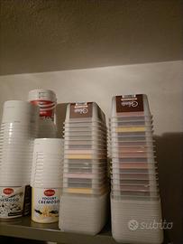 Secchielli yogurt e vaschette gelato