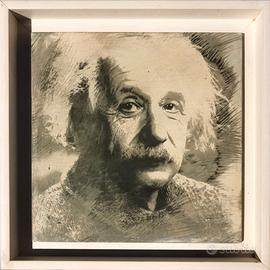 Quadro in ceramica "Albert Einstein"