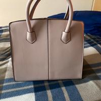 Borsa a mano rosa cipria