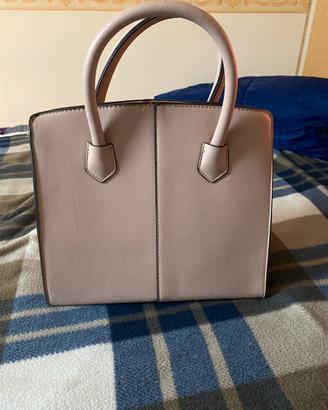 Borsa a mano rosa cipria