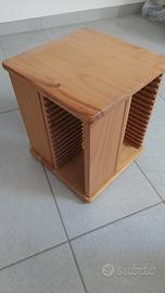 Porta cd in legno