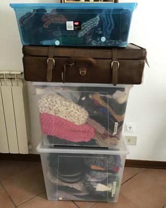 Bancarella accessori lana