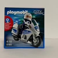 Playmobil 5185 Moto della Polizia