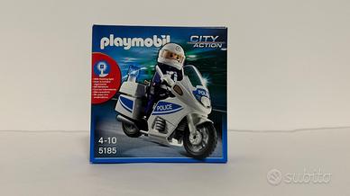 Playmobil 5185 Moto della Polizia