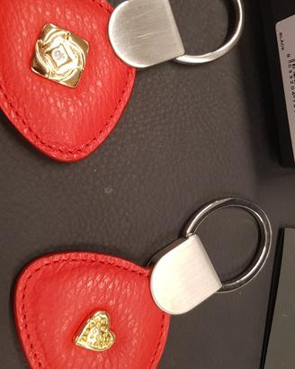 2 portachiavi in pelle