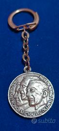 Portachiavi vintage Medaglia 1969 Sbarco uomo sull