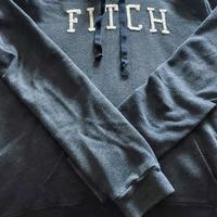 felpa nera Abercrombie