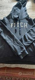 felpa nera Abercrombie