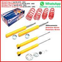 ASSETTO SPORTIVO VW Golf I 17, 155 / II 19E