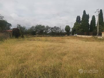 Adiacenze via di Borghesiana, terreno con servizi