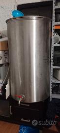 fusto inox 300lt