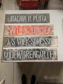 Stencil per carrozzeria vintage