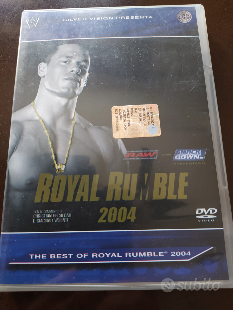 Dvd ROYAL RUMBLE 2004 Gazzetta sport Audio/Video In vendita a Milano