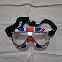 Occhiali Moto Vintage Union Jack – Stile Aviatore 
