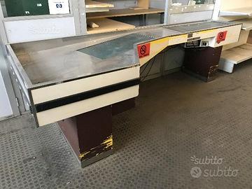 Banchi Cassa Supermercato Mt.3,16 x 0,56-1,15
