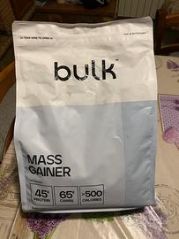 Mass gainer Bulk 2,5 kg gusto cioccolato