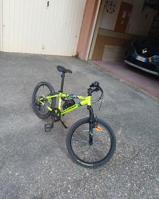 bicicletta mtb bambino 6/8 anni  20"