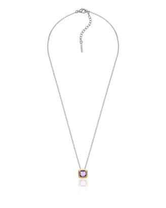 Collana UNOAERRE argento cristallo ametista