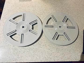 coppia di bobine film super 8 250mt Elmo